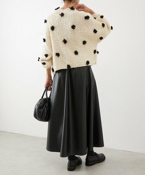 BEARDSLEY / ビアズリー ニット・セーター | ぽんぽんドットニット | 詳細14