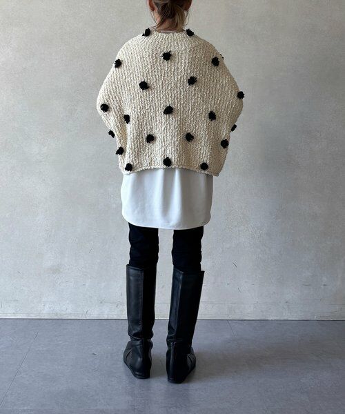 BEARDSLEY / ビアズリー ニット・セーター | ぽんぽんドットニット | 詳細22
