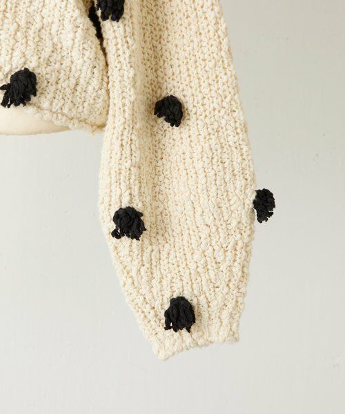 BEARDSLEY / ビアズリー ニット・セーター | ぽんぽんドットニット | 詳細29