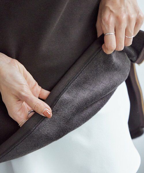 BEARDSLEY / ビアズリー カットソー | 刺繍入り裏ボアトレーナー | 詳細14