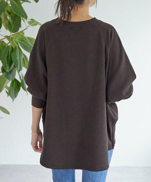 BEARDSLEY / ビアズリー カットソー | 刺繍入り裏ボアトレーナー | 詳細5