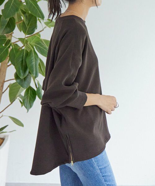 BEARDSLEY / ビアズリー カットソー | 刺繍入り裏ボアトレーナー | 詳細6