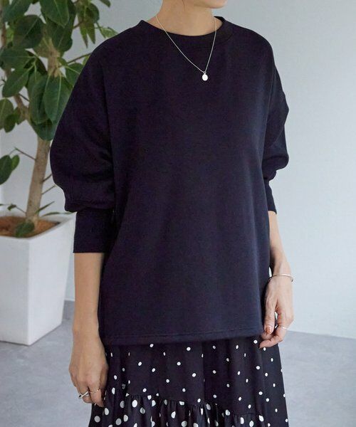 BEARDSLEY / ビアズリー カットソー | 刺繍入り裏ボアトレーナー | 詳細28