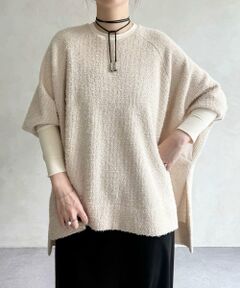 BEARDSLEY / ビアズリー カットソー | フリンジヤーンビッグプルオーバー