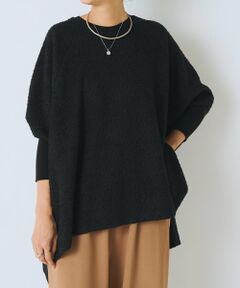 BEARDSLEY / ビアズリー カットソー | フリンジヤーンビッグプルオーバー