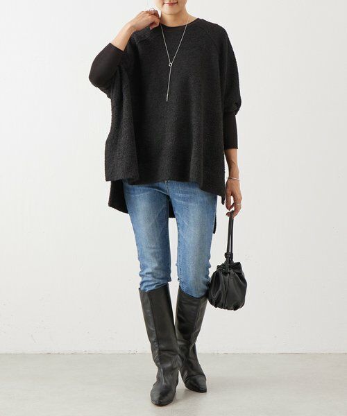 BEARDSLEY / ビアズリー カットソー | フリンジヤーンビッグプルオーバー | 詳細12