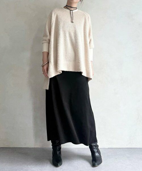 BEARDSLEY / ビアズリー カットソー | フリンジヤーンビッグプルオーバー | 詳細18