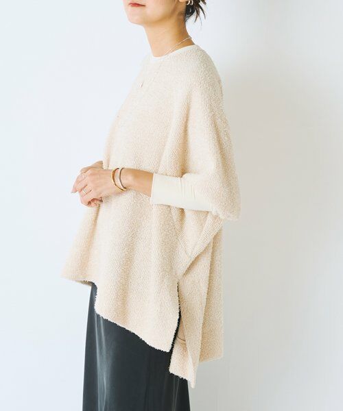 BEARDSLEY / ビアズリー カットソー | フリンジヤーンビッグプルオーバー | 詳細21