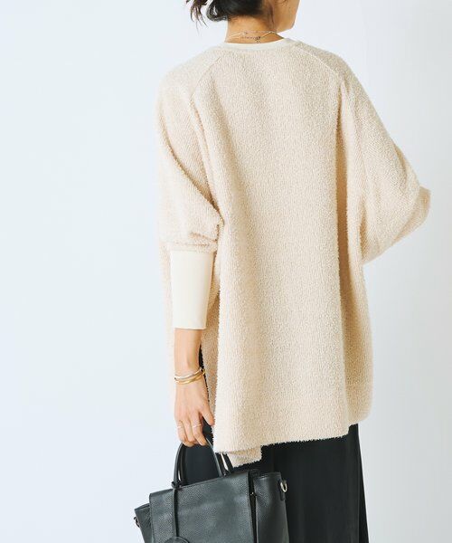 BEARDSLEY / ビアズリー カットソー | フリンジヤーンビッグプルオーバー | 詳細22