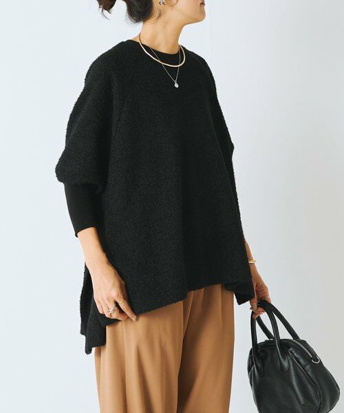 BEARDSLEY / ビアズリー カットソー | フリンジヤーンビッグプルオーバー | 詳細3