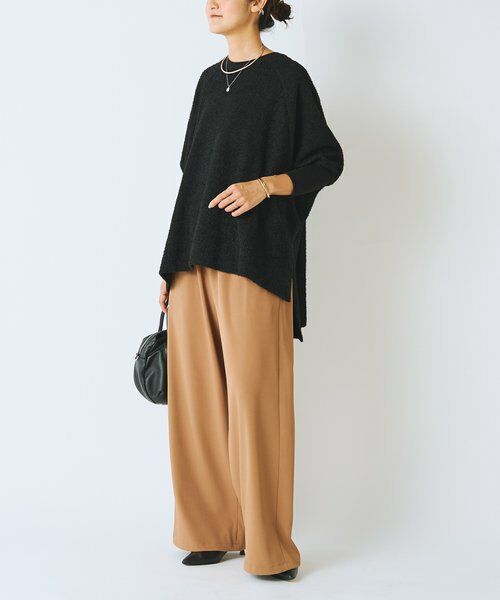 BEARDSLEY / ビアズリー カットソー | フリンジヤーンビッグプルオーバー | 詳細7