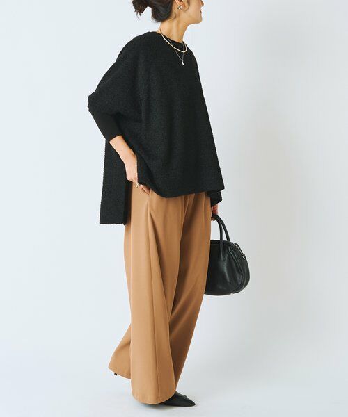 BEARDSLEY / ビアズリー カットソー | フリンジヤーンビッグプルオーバー | 詳細9