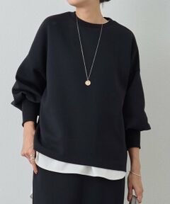 BEARDSLEY / ビアズリー カットソー | ダンボールパフトレーナー