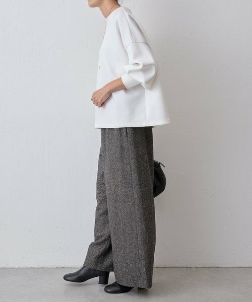 BEARDSLEY / ビアズリー カットソー | ダンボールパフトレーナー | 詳細10