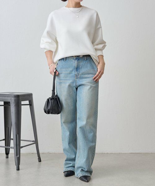 BEARDSLEY / ビアズリー カットソー | ダンボールパフトレーナー | 詳細2