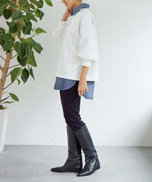 BEARDSLEY / ビアズリー カットソー | ダンボールパフトレーナー | 詳細20