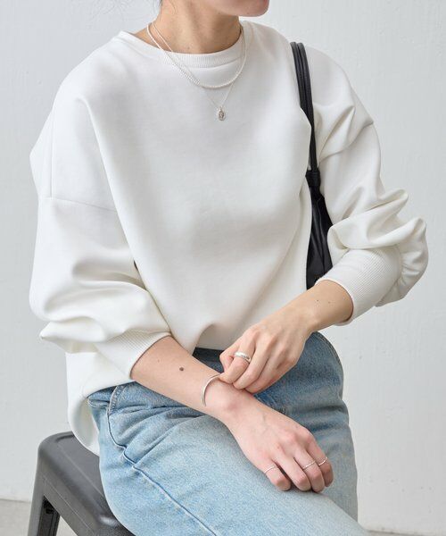 BEARDSLEY / ビアズリー カットソー | ダンボールパフトレーナー | 詳細5