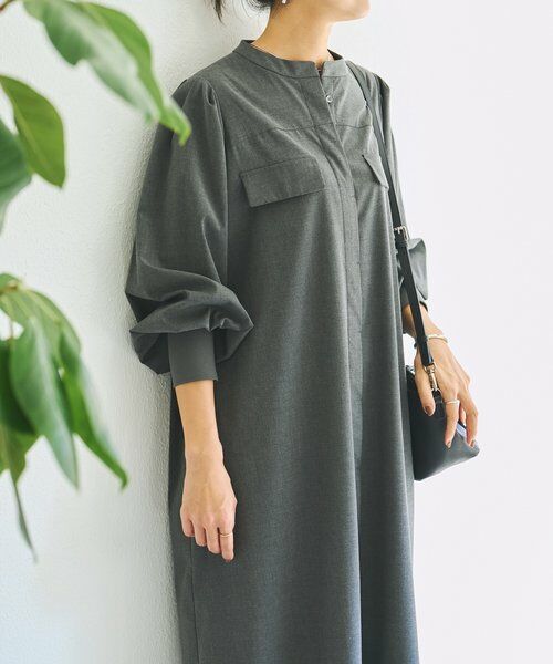 BEARDSLEY / ビアズリー ロング・マキシ丈ワンピース | ロングシャツワンピース | 詳細1