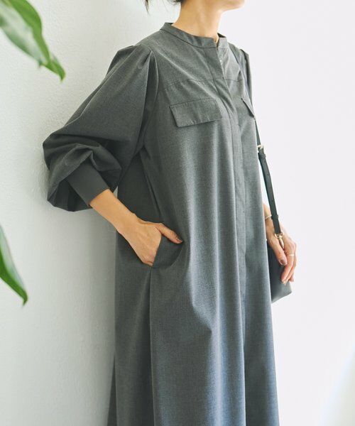 BEARDSLEY / ビアズリー ロング・マキシ丈ワンピース | ロングシャツワンピース | 詳細2