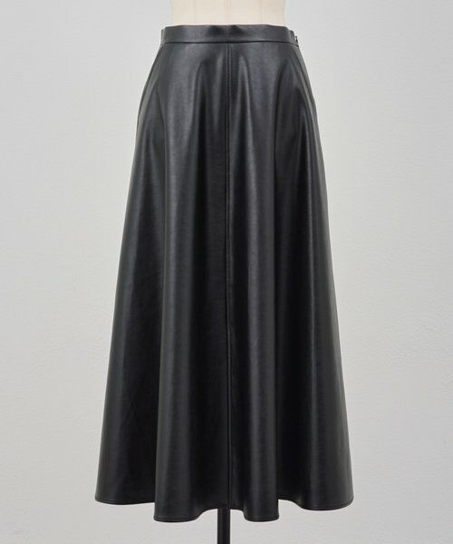 BEARDSLEY / ビアズリー ロング・マキシ丈スカート | フェイクレザーフレアスカート | 詳細24