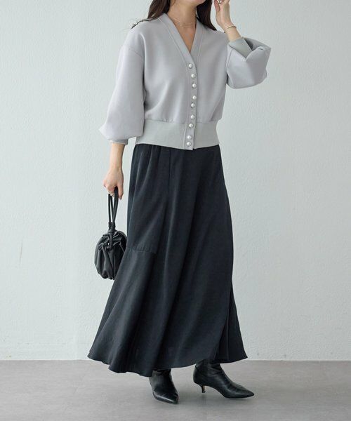 BEARDSLEY / ビアズリー ロング・マキシ丈スカート | バックマーメイドスカート | 詳細3