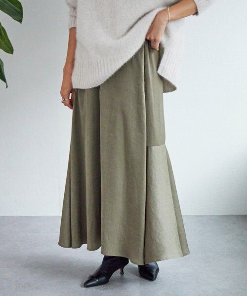 BEARDSLEY / ビアズリー ロング・マキシ丈スカート | バックマーメイドスカート | 詳細15