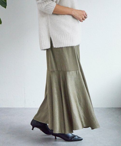 BEARDSLEY / ビアズリー ロング・マキシ丈スカート | バックマーメイドスカート | 詳細17