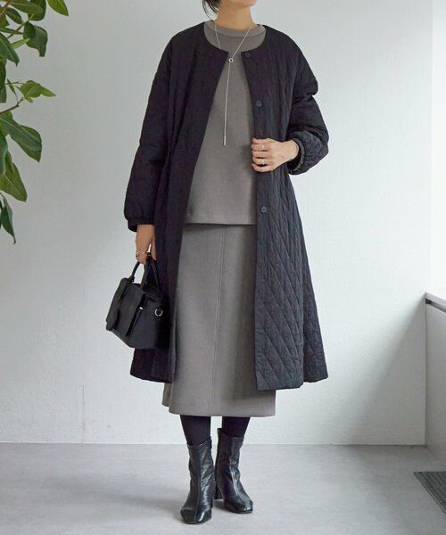 BEARDSLEY / ビアズリー ロング・マキシ丈スカート | ダンボールタイトスカート | 詳細18