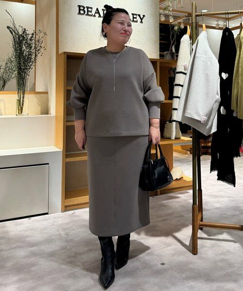 BEARDSLEY / ビアズリー ロング・マキシ丈スカート | 《完売サイズ追加検討中》ダンボールタイトスカート | 詳細19