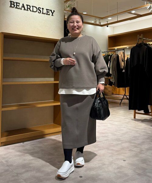 BEARDSLEY / ビアズリー ロング・マキシ丈スカート | 《完売サイズ追加検討中》ダンボールタイトスカート | 詳細20