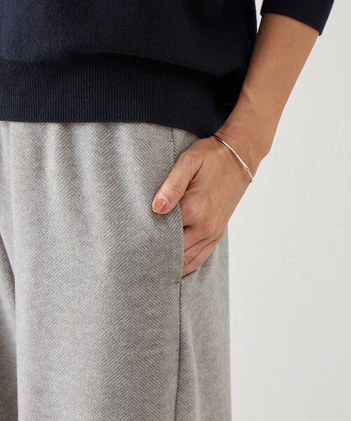 BEARDSLEY / ビアズリー その他パンツ | ウールライクウエストリブパンツ | 詳細6