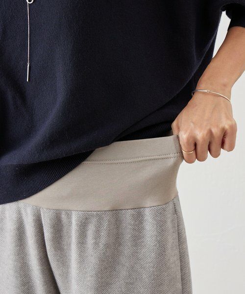 BEARDSLEY / ビアズリー その他パンツ | ウールライクウエストリブパンツ | 詳細7