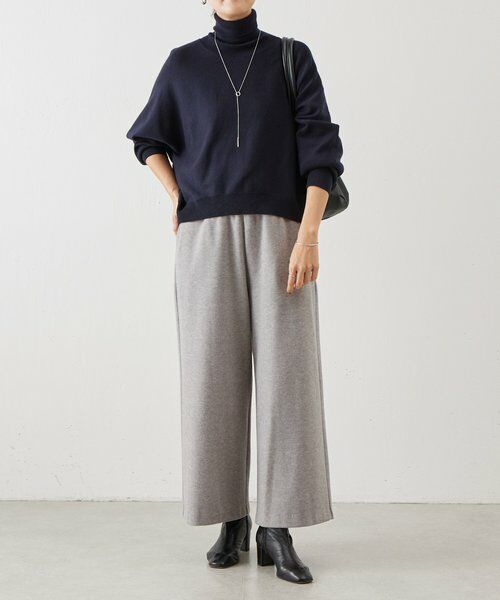 BEARDSLEY / ビアズリー その他パンツ | ウールライクウエストリブパンツ | 詳細8