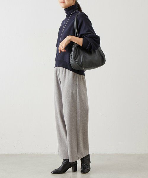 BEARDSLEY / ビアズリー その他パンツ | ウールライクウエストリブパンツ | 詳細9