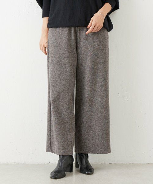 BEARDSLEY / ビアズリー その他パンツ | ウールライクウエストリブパンツ | 詳細11