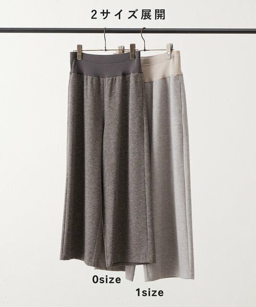 BEARDSLEY / ビアズリー その他パンツ | ウールライクウエストリブパンツ | 詳細20