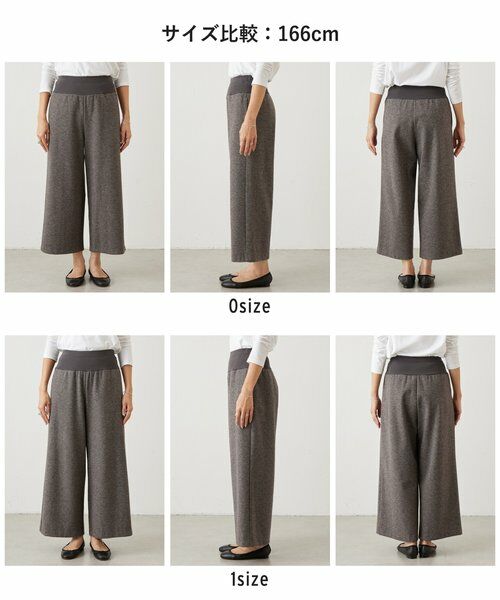 BEARDSLEY / ビアズリー その他パンツ | ウールライクウエストリブパンツ | 詳細21