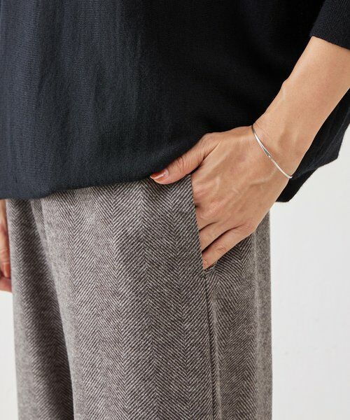 BEARDSLEY / ビアズリー その他パンツ | ウールライクウエストリブパンツ | 詳細15