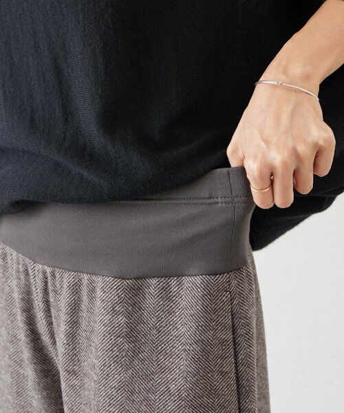 BEARDSLEY / ビアズリー その他パンツ | ウールライクウエストリブパンツ | 詳細16