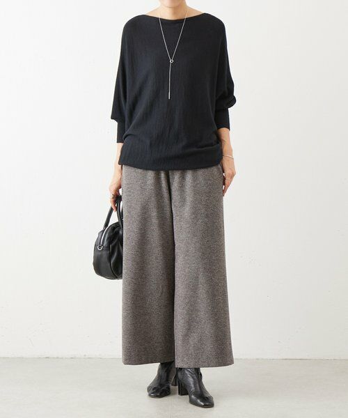 BEARDSLEY / ビアズリー その他パンツ | ウールライクウエストリブパンツ | 詳細17