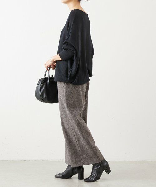 BEARDSLEY / ビアズリー その他パンツ | ウールライクウエストリブパンツ | 詳細18