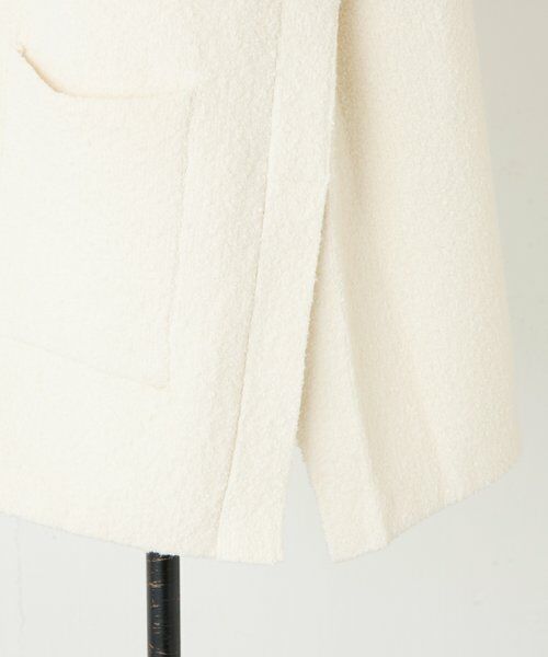 BEARDSLEY / ビアズリー ニット・セーター | ブークレ接結スリットプルオーバー | 詳細10