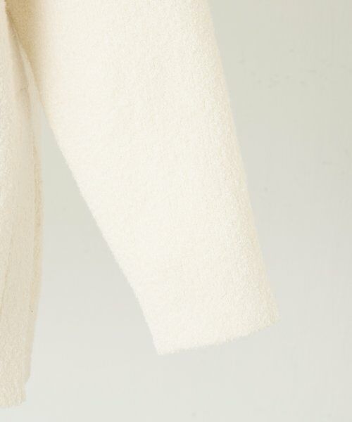 BEARDSLEY / ビアズリー ニット・セーター | ブークレ接結スリットプルオーバー | 詳細8