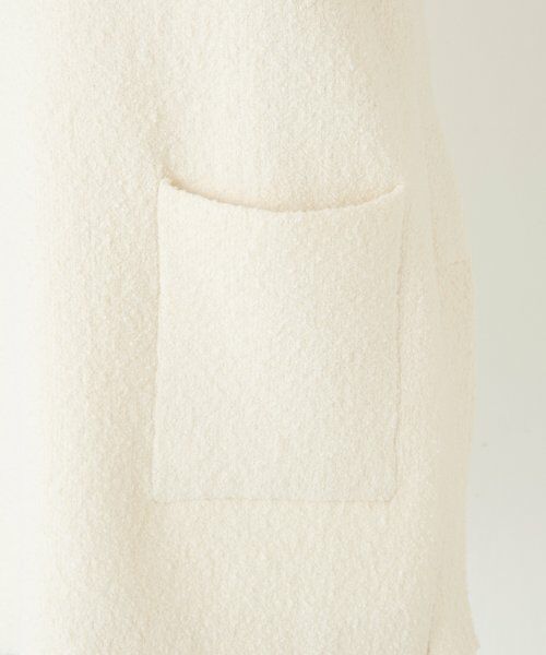 BEARDSLEY / ビアズリー ニット・セーター | ブークレ接結スリットプルオーバー | 詳細9