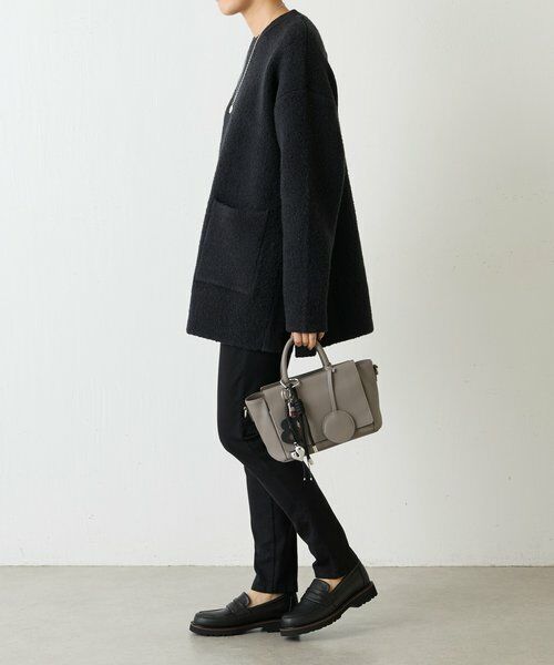 BEARDSLEY / ビアズリー ニット・セーター | ブークレ接結スリットプルオーバー | 詳細19