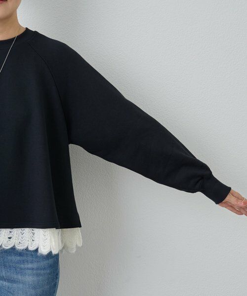 BEARDSLEY / ビアズリー カットソー | 裾タムレースカットソー | 詳細16
