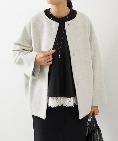 BEARDSLEY / ビアズリー カットソー | 裾タムレースカットソー | 詳細8