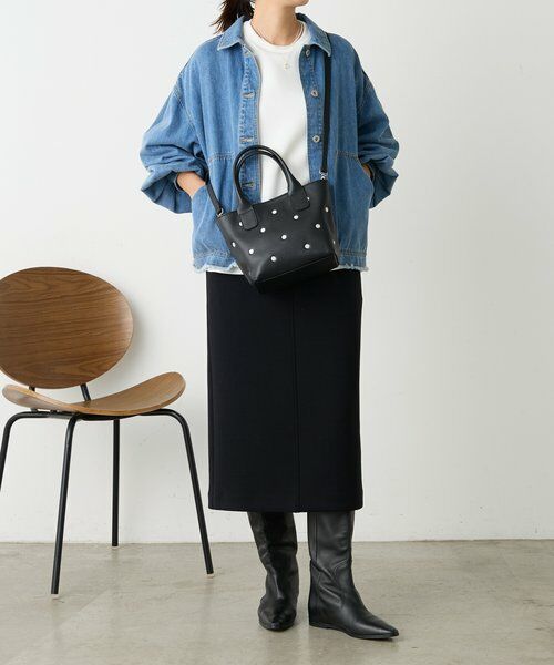 BEARDSLEY / ビアズリー トートバッグ | ドット刺繍バッグ/小 | 詳細26