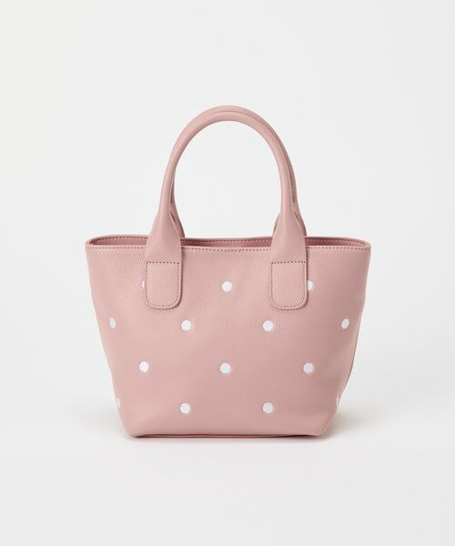 BEARDSLEY / ビアズリー トートバッグ | ドット刺繍バッグ/小 | 詳細29