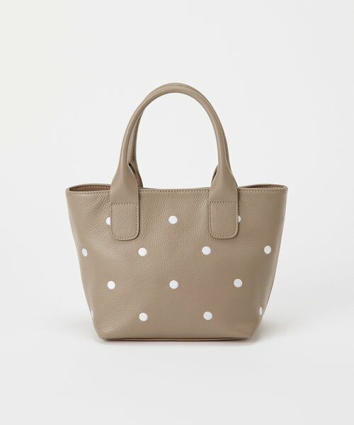 BEARDSLEY / ビアズリー トートバッグ | ドット刺繍バッグ/小 | 詳細30